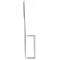 Ekena Millwork 3-in. W x 14-in. D x 18-in. H Carmel Architectural Grade PVC Knee Brace BRCP03X14X18CAR - alternate 4